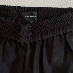 Frank And Oak Black Shorts